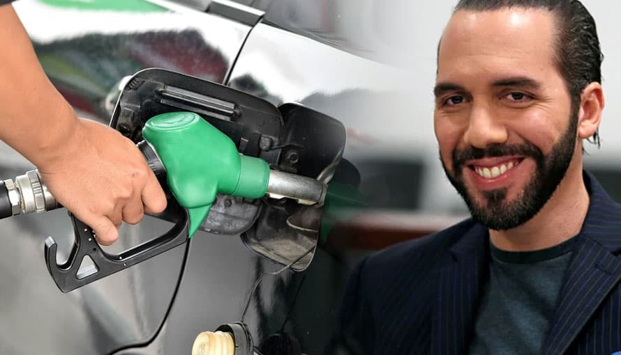 Gobierno de Bukele anuncia los nuevos precios de referencia de los combustibles