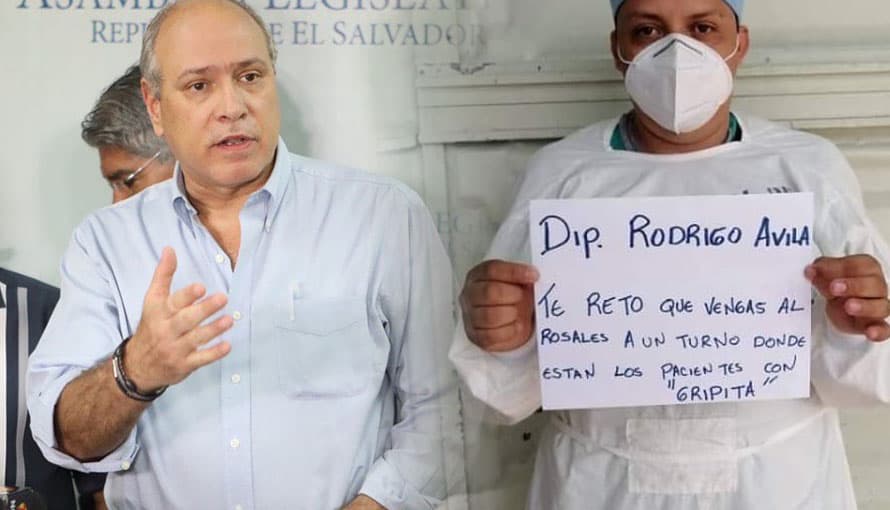 Doctor invitó al diputado Ávila a pasar un turno en el Hospital Rosales con pacientes de COVID-19