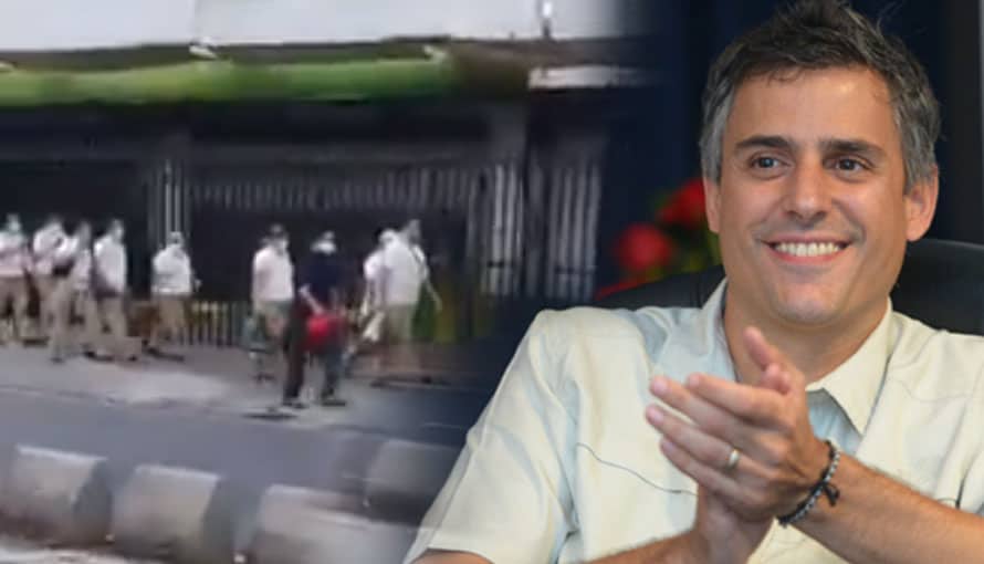 VIDEO: Excandidato a la presidencia Carlos Callejas no brinda transporte a sus empleados del Super Selectos