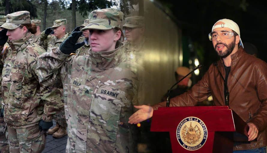 Ejército de EE.UU. se pone al servicio de Bukele para ayudar a El Salvador