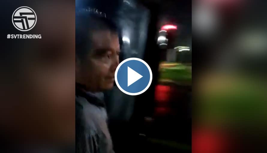 Filtran vídeo del accidente protagonizado por el alcalde de ARENA en Huizúcar