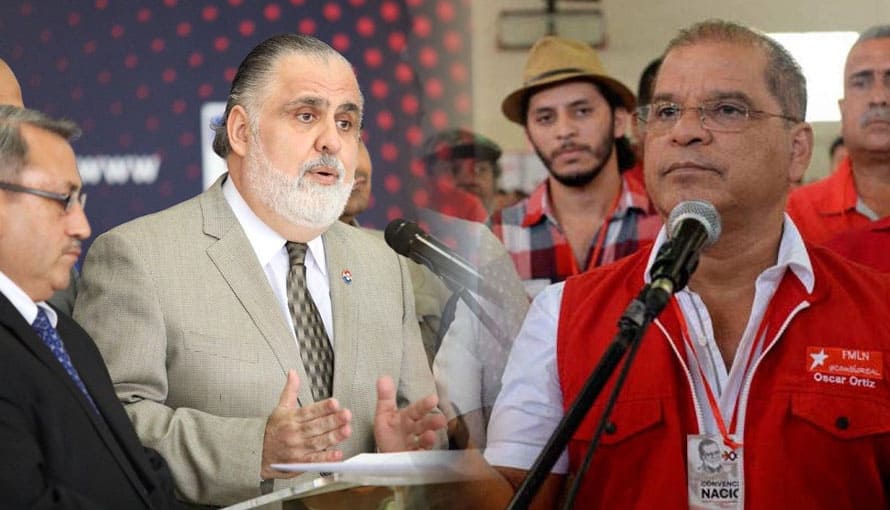 ARENA y FMLN piden juntos “perdón” a los salvadoreños y quieren otra oportunidad