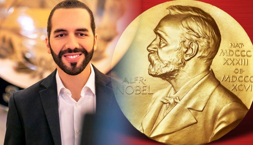 Piden Premio Nobel para el Presidente Bukele por unir a los corruptos de ARENA y FMLN