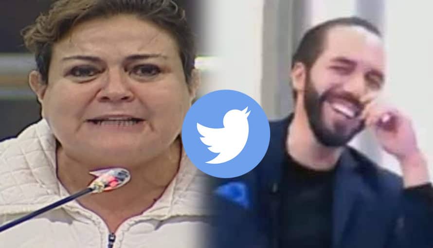 Margarita Escobar exige a Twitter cancelar la cuenta de Nayib Bukele porque El Salvador lo pide