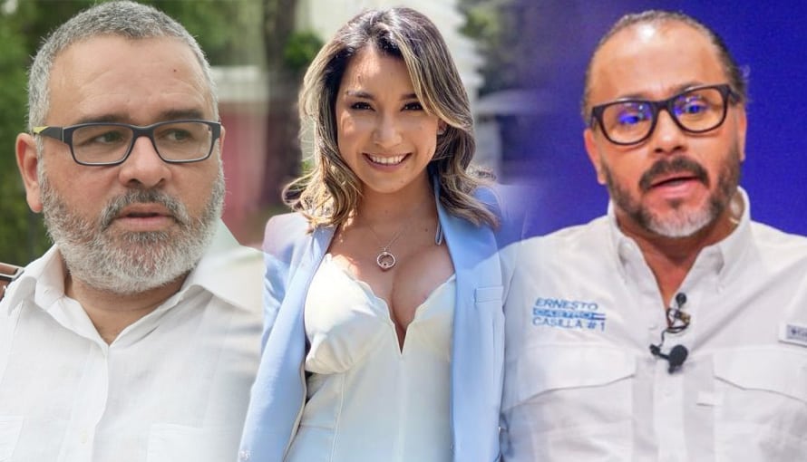 Mauricio Funes asegura que Dania González tiene un romance con Ernesto Castro