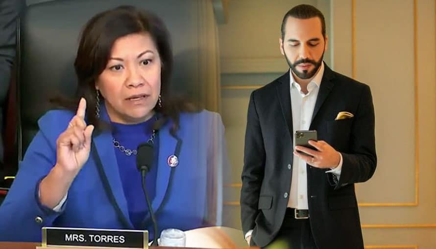 “Guarde su injerencia en el archivo”, presidente Bukele a congresista Norma Torres