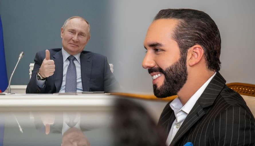 Vladimir Putin podría visitar El Salvador por las excelentes gestiones del Presidente Bukele
