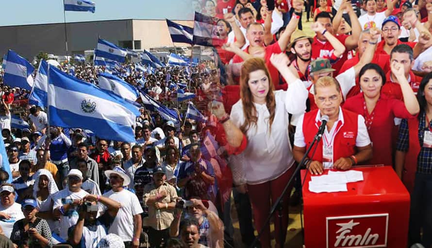 Salvadoreños exigen que también se cancele al FMLN por corrupción