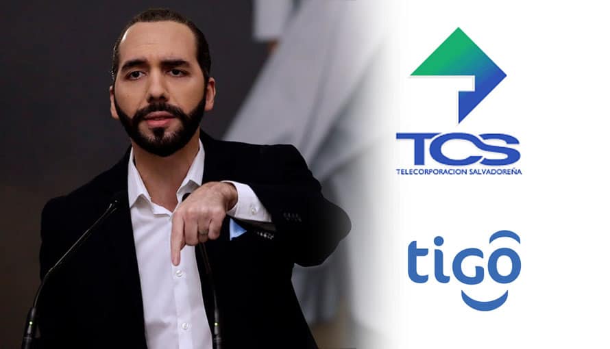 SIGET iniciará proceso sancionatorio contra TCS y Tigo por no transmitir la cadena nacional del Presidente Bukele
