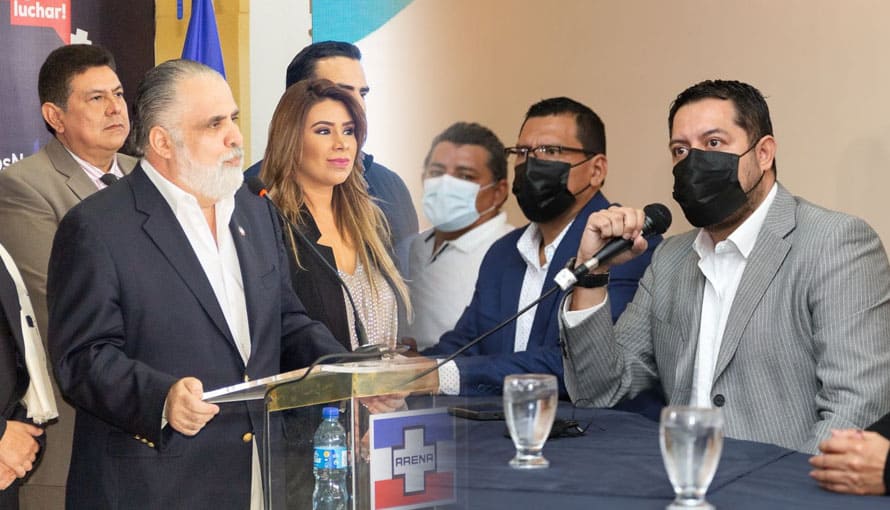 ARENA enfrenta más divisiones: alcalde y concejo de San Bartolomé Perulapía renuncian al partido por su corrupción