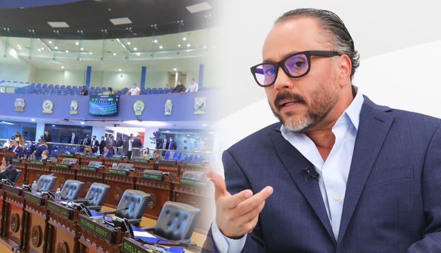 Ernesto Castro anuncia descuento salarial para diputados de ARENA que abandonaron sesión plenaria