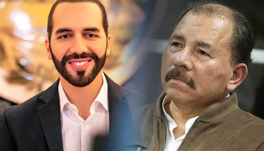 Daniel Ortega exige al Presidente Bukele apoyar tratado firmado por gobiernos ilegítimos de Honduras-Nicaragua