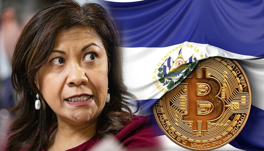 Norma Torres busca quitar el Bitcoin en El Salvador porque no favorece los intereses de EE. UU.