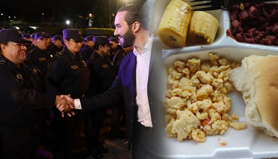 Presidente Bukele envía desayunos a policías y militares que cuidan al pueblo salvadoreño
