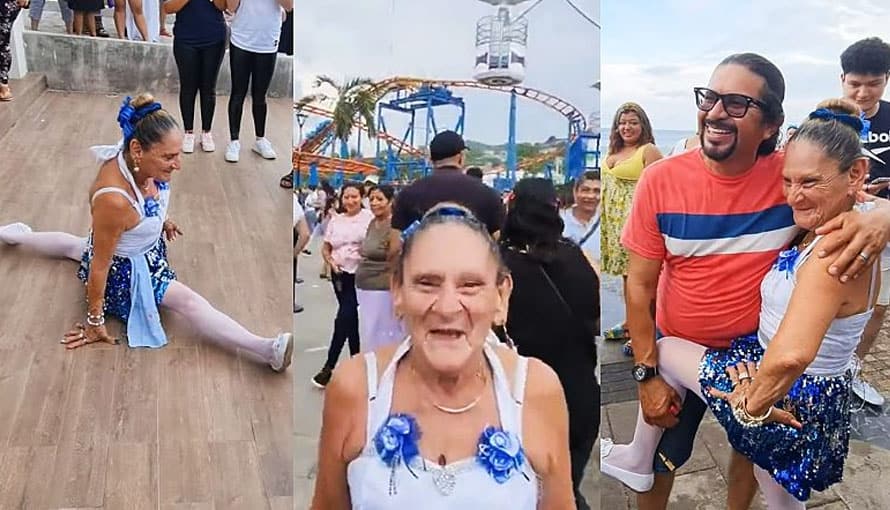 VIDEO: Yajaira causó euforia en Sunset Park, Puerto de La Libertad