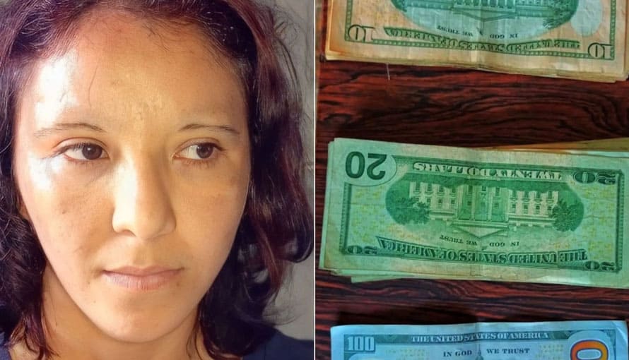 Autoridades capturan a la Dixi con $1,000 una peligrosa pandillera que cobraba la renta