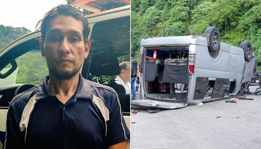 PNC captura a responsable de accidente en carretera Los Chorros