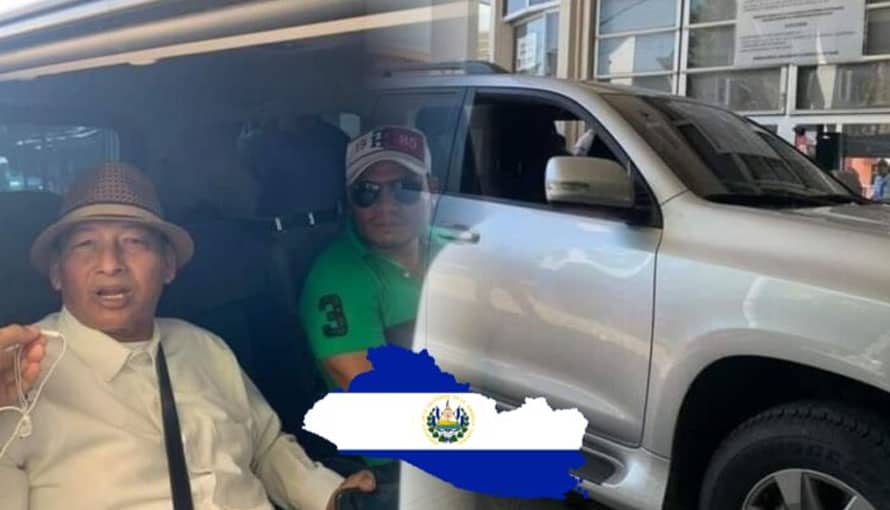 Apóstol Zúniga llega a El Salvador en lujosa camioneta para participar de algunos cultos