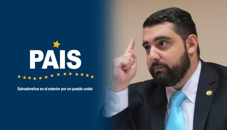 Gerardo Awad exdirigente de ARENA es el candidato presidencial del partido PAIS