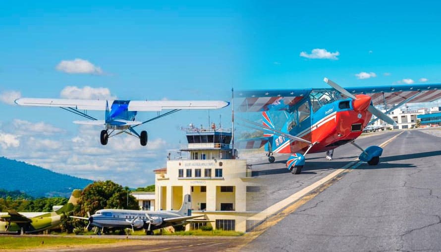 El Salvador se prepara para el Air Show 2023 en el aeropuerto de Ilopango