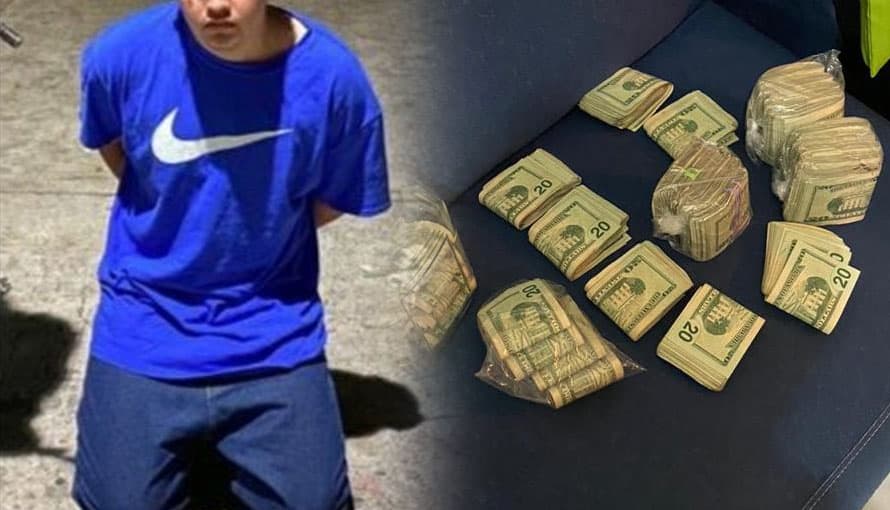 FAES captura a pandillero con $30,000 en efectivo en San Juan Opico, La Libertad