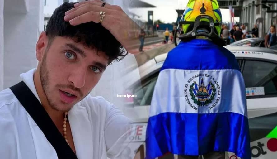 Piloto y actor de Netflix deja en alto a El Salvador en ante millones de fans de las carreras