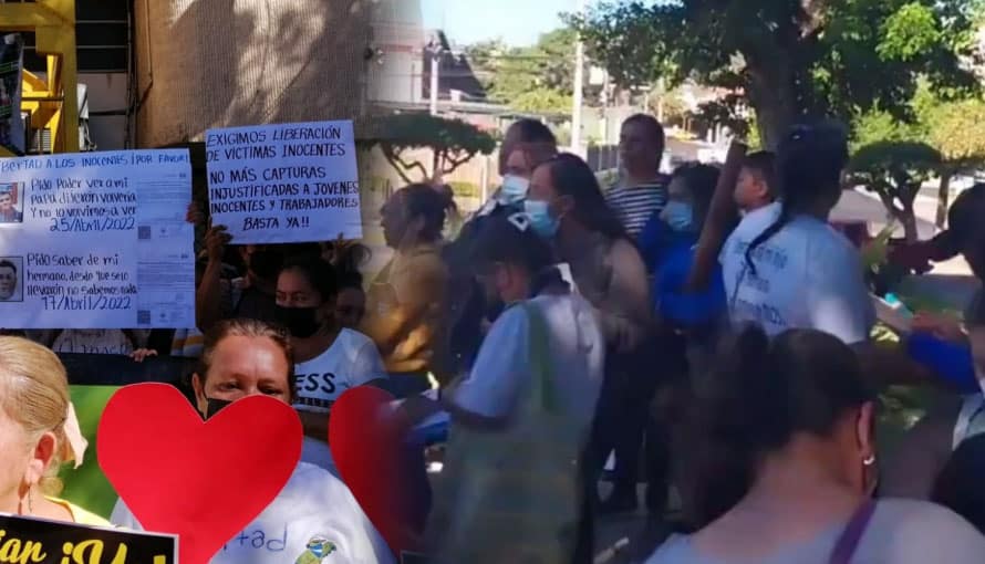 Protesta de mujeres exige visitas íntimas en centros penales de El Salvador